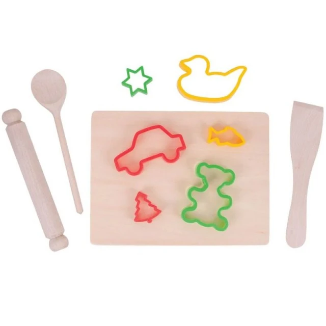 Bigjigs - Wooden children’s toy set for cooking Party