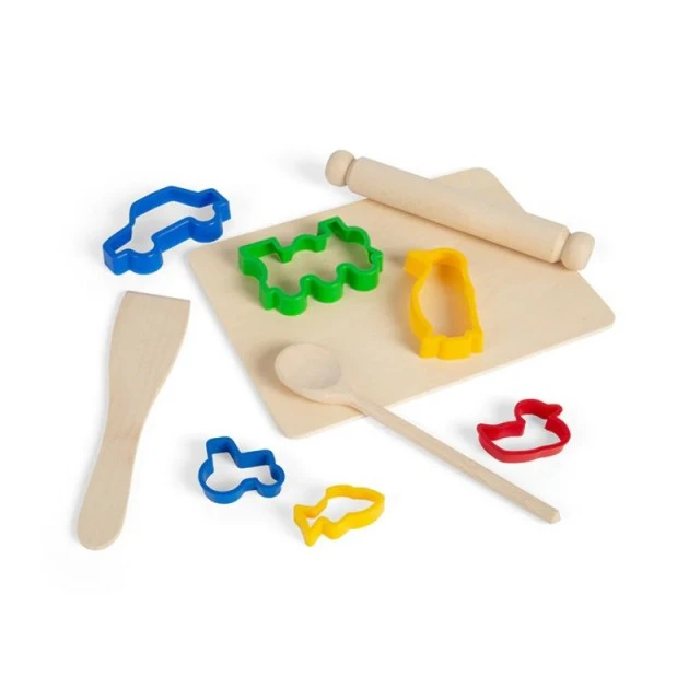 Bigjigs - Wooden children’s toy set for cooking Party