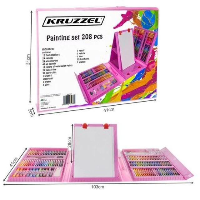 208-piece painting set