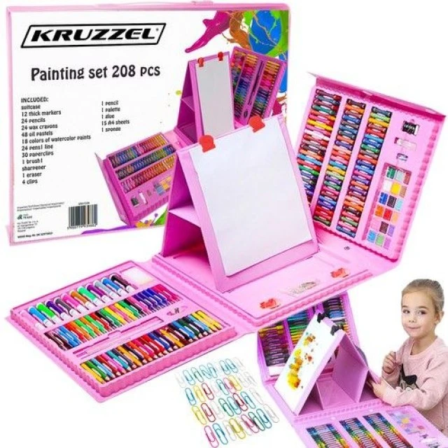 208-piece painting set