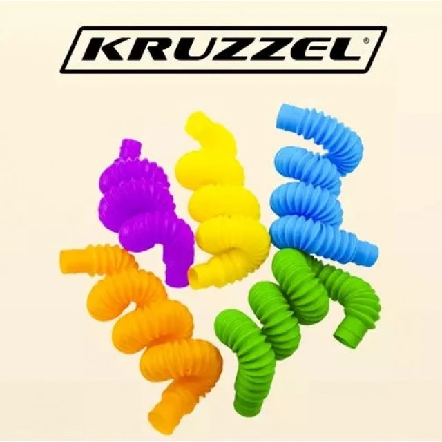 Детски конструктор с тръбички - Kruzzel