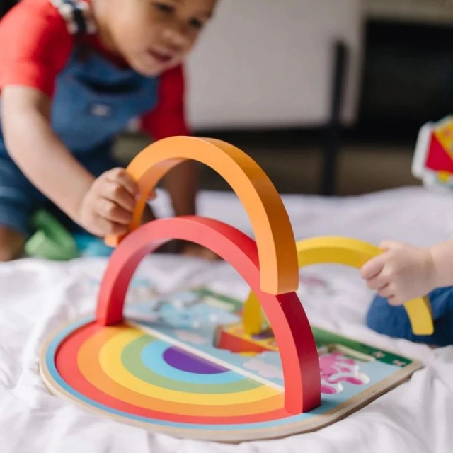 Wooden puzzle - Rainbow - Melissa & Doug
