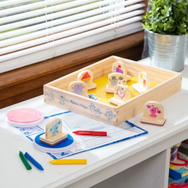 Wooden Handle Stamps Creative Activity Set - Melissa & Doug