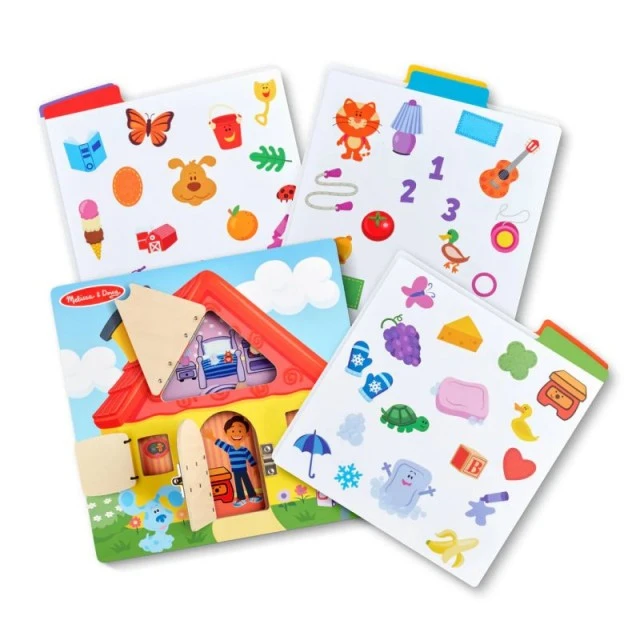 Дървена дъска за активности с повдигане на капаците - Melissa & Doug