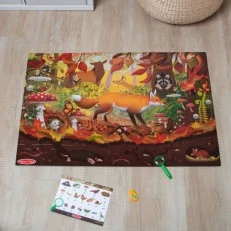 Двустранен пъзел за търсене и намиране - Let's Explore - Melissa & Doug