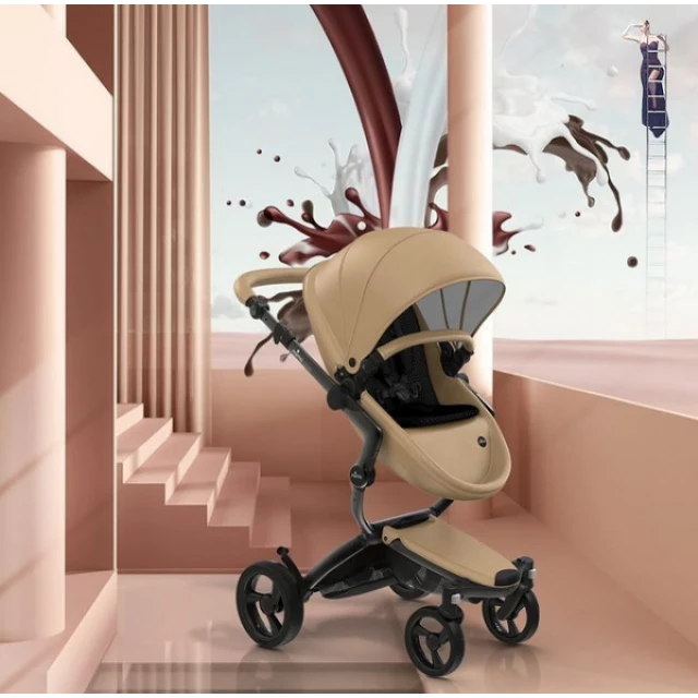 Combined baby stroller Mima Xari 2 in 1 - latte
