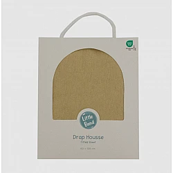Baby sheet with elastic made of cotton jersey 60x120 cm Honey Little band