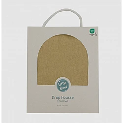Baby sheet with elastic made of cotton jersey 60x120 cm Honey Little band