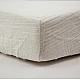 Muslin Fitted Sheet 60x120 cm Vanilla Little band