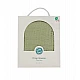Muslin Fitted Sheet 60x120 cm Lime Little band