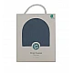 Baby sheet with elastic made of cotton jersey 60x120 cm Blue Little band