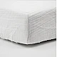 Muslin Fitted Sheet Set of 2 60x120 cm White/Beige Little band