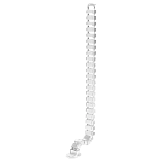 Carmen desk cable holder CR-017-W - white