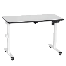 Ergonomic adjustable desk Carmen CR-114 W - white