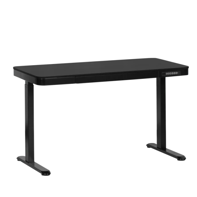 Ergonomic adjustable desk Carmen CR-118 E - 150 cm - black