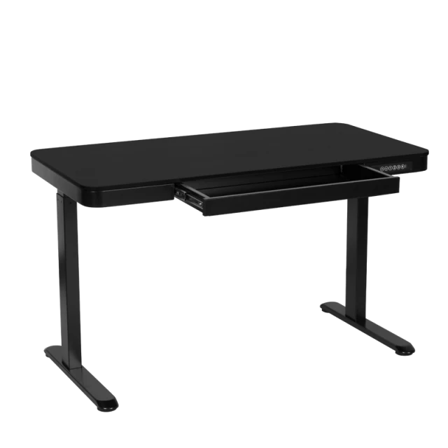 Ergonomic adjustable desk Carmen CR-118 E - 150 cm - black