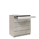 YORK clothes chest - cream