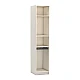 Single-door wardrobe YORK - cream
