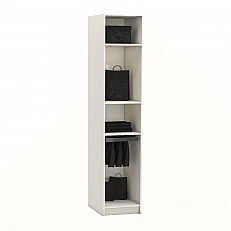 Single-door wardrobe YORK - cream