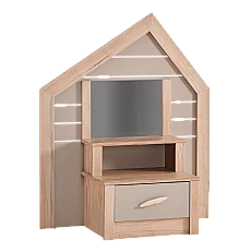 Нощно шкафче с огледало MY HOUSE