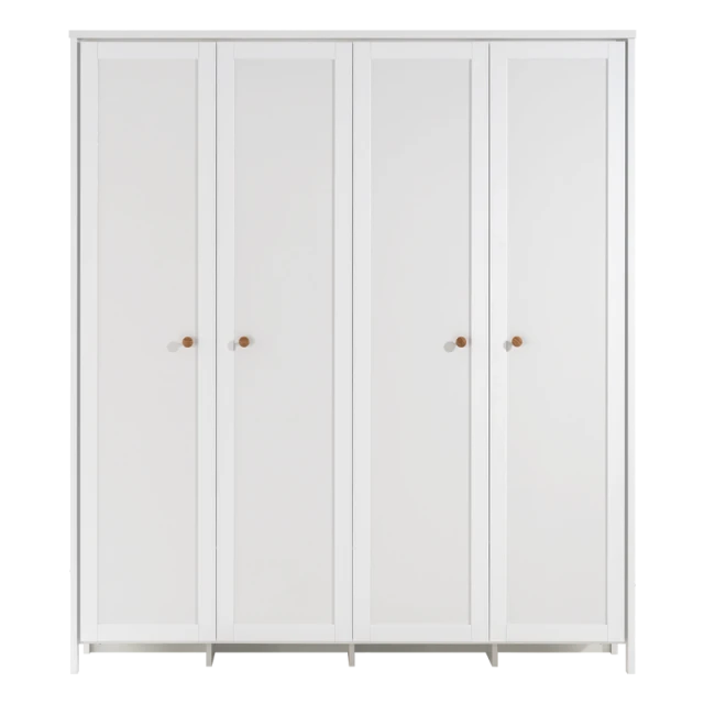 Four-door children’s wardrobe OSLO