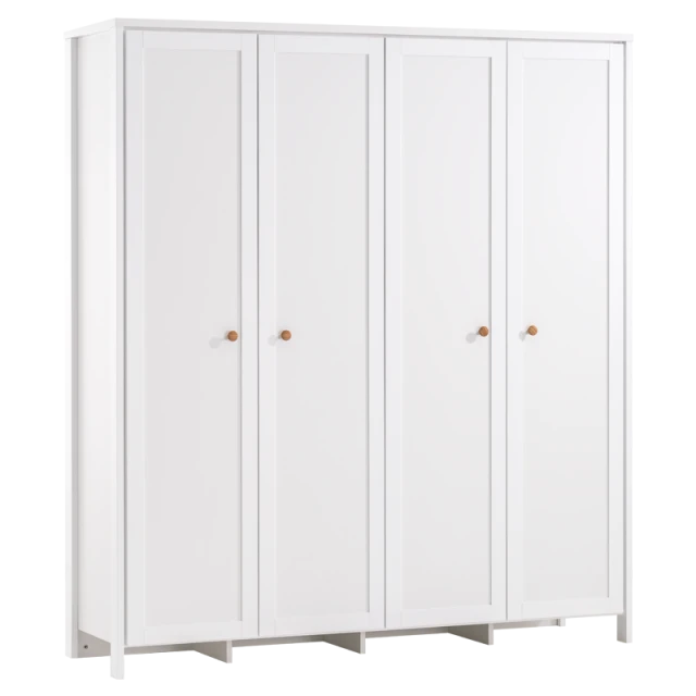 Four-door children’s wardrobe OSLO