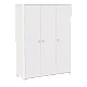 Three-door children's wardrobe LIMA