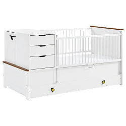 Бебешка кошара и детско легло 2в1 KAKULE 80х180