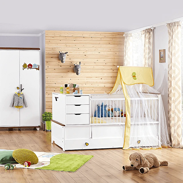 Baby cot and children’s bed 2in1 KAKULE 80x180