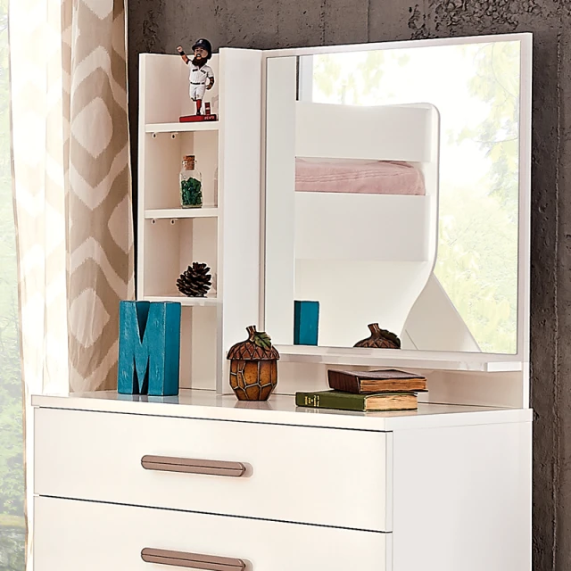 Mirror with shelf for children’s dresser JOYIN