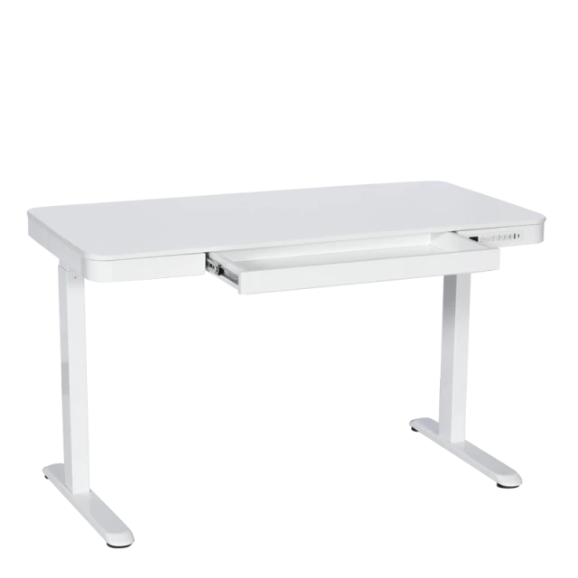 Ergonomic adjustable desk Carmen CR-118 E - 140 cm - white