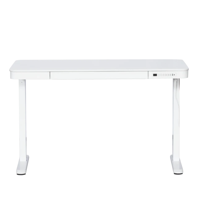 Ergonomic adjustable desk Carmen CR-118 E - 140 cm - white