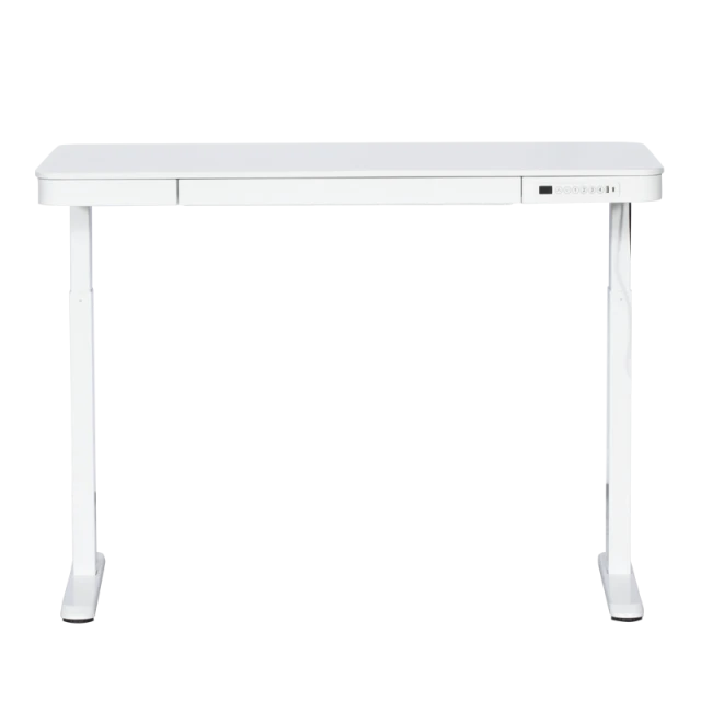 Ergonomic adjustable desk Carmen CR-118 E - 140 cm - white