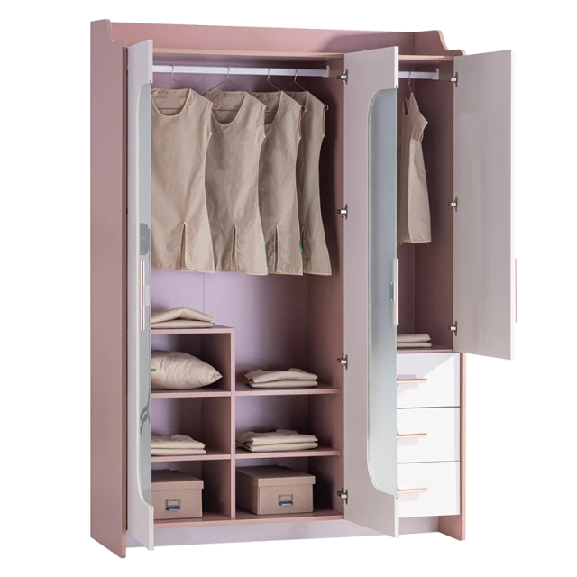 Three-door children’s wardrobe ESTELLA