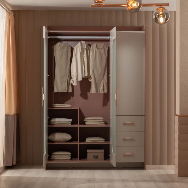 Three-door children’s wardrobe ESTELLA
