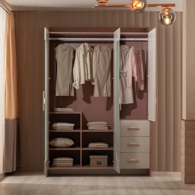 Three-door children’s wardrobe ESTELLA
