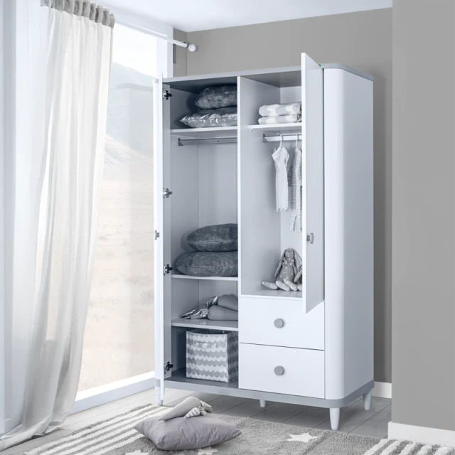 Double-door children's wardrobe ADEN