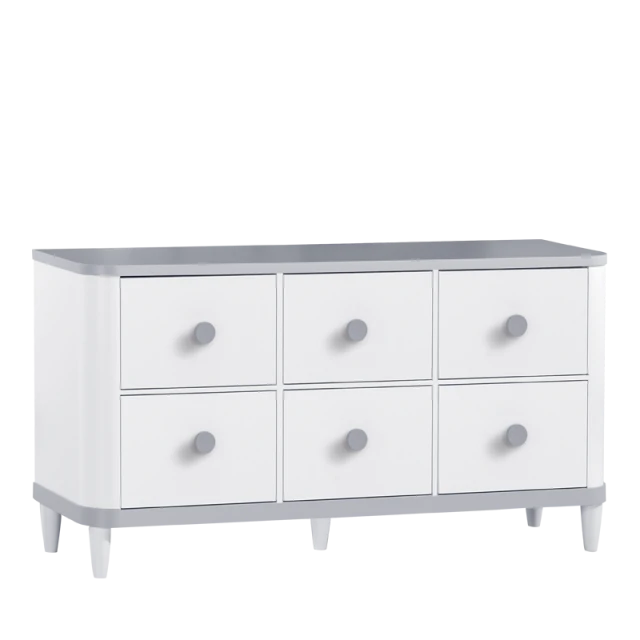 ADEN six-drawer clothes chest