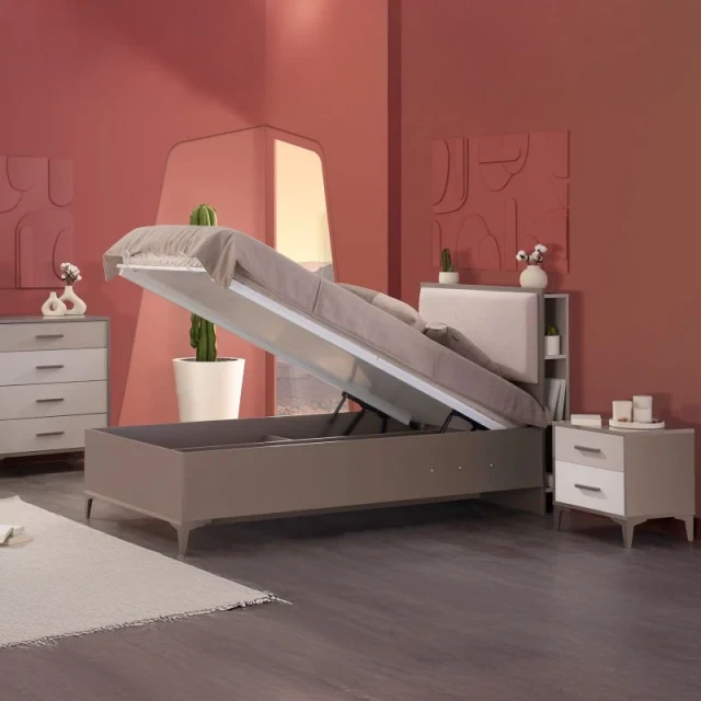 Children’s bed with chest of drawers RIGA 100 x 200