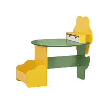 Children's table for playing and drawing My house 711