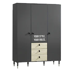 MOTTO three-wing wardrobe