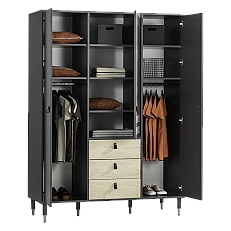 MOTTO three-wing wardrobe