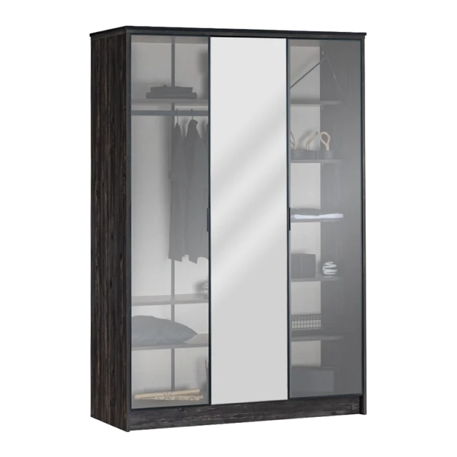 Three-door children’s wardrobe COSMOS