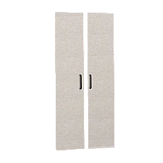 Set of 2 wooden wardrobe doors COSMOS