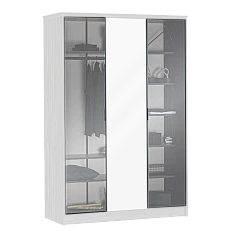 Set of 2 glass doors for COSMOS wardrobe