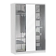 Set of 2 glass doors for COSMOS wardrobe