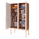 Double-door children's wardrobe PALERMO