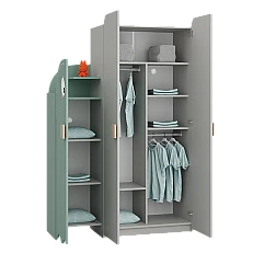 Three-door children's wardrobe LOOK