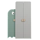 Three-door children's wardrobe LOOK