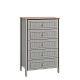 High chest of drawers NOVI